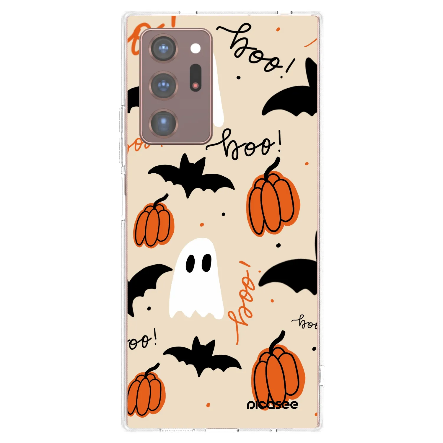 Picasee silikónový prehľadný obal pre Samsung Galaxy Note 20 Ultra - Halloween 26