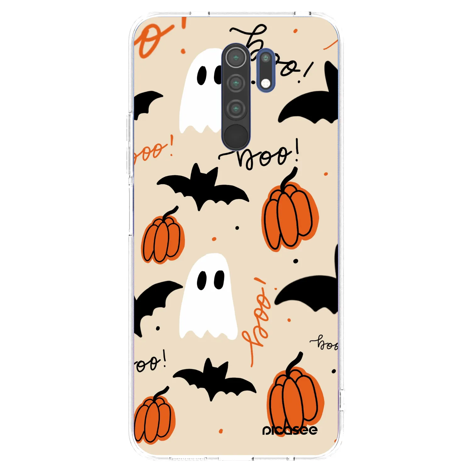 Picasee silikónový prehľadný obal pre Xiaomi Redmi 9 - Halloween 26