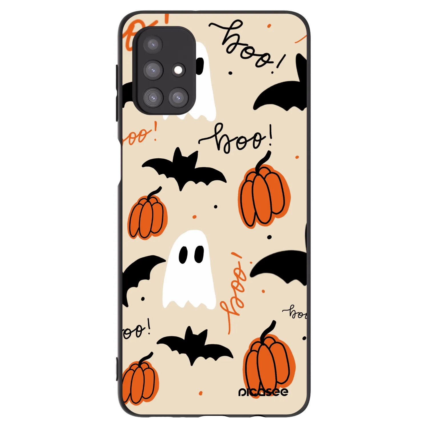 Picasee silikónový čierny obal pre Samsung Galaxy M31s - Halloween 26