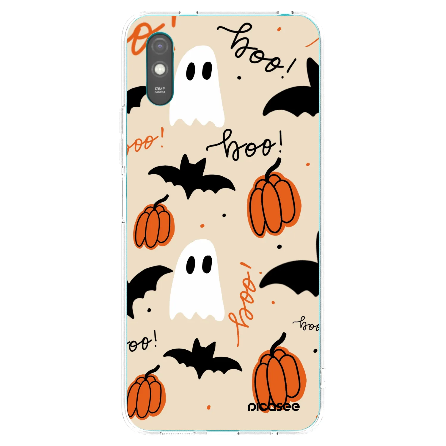 Picasee silikónový prehľadný obal pre Xiaomi Redmi 9A - Halloween 26