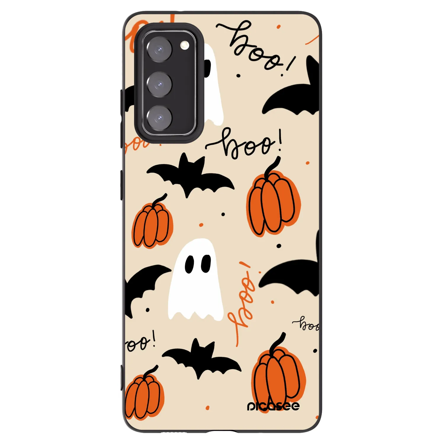 Picasee silikónový čierny obal pre Samsung Galaxy S20 FE - Halloween 26