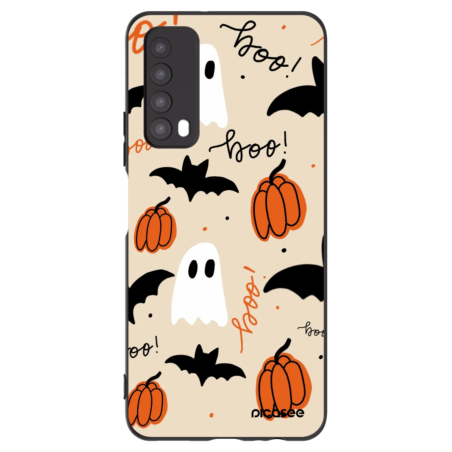 Picasee silikónový čierny obal pre Huawei P Smart 2021 - Halloween 26