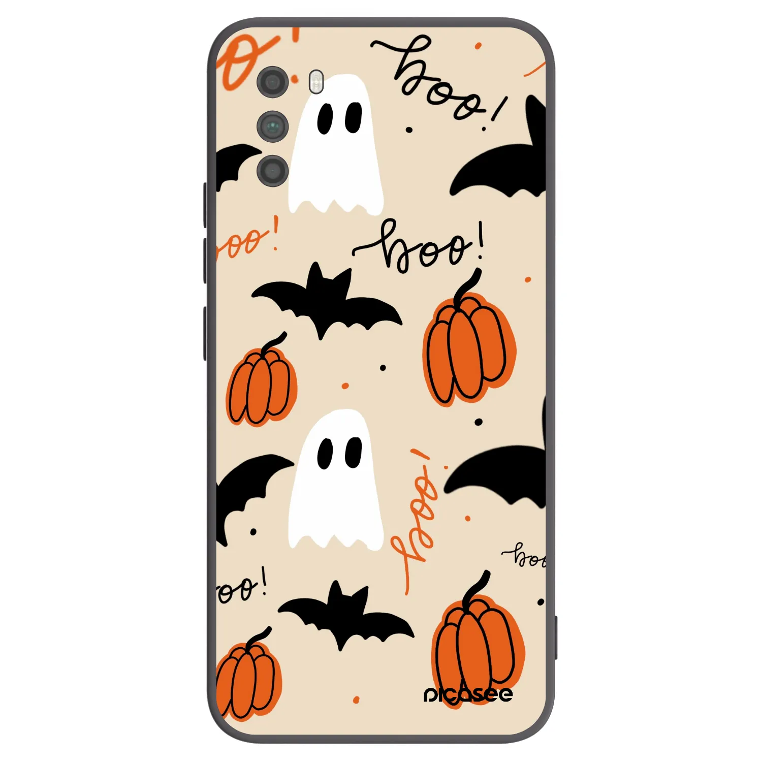 Picasee silikónový čierny obal pre Xiaomi Poco M3 - Halloween 26