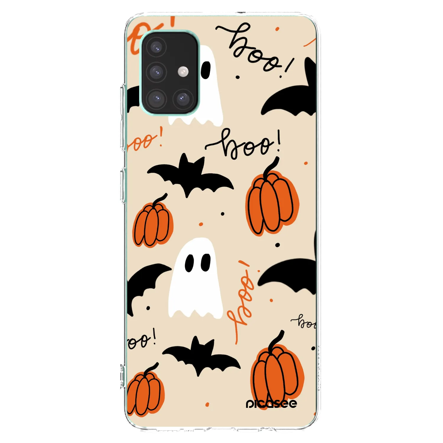 Picasee silikónový prehľadný obal pre Samsung Galaxy M51 M515F - Halloween 26