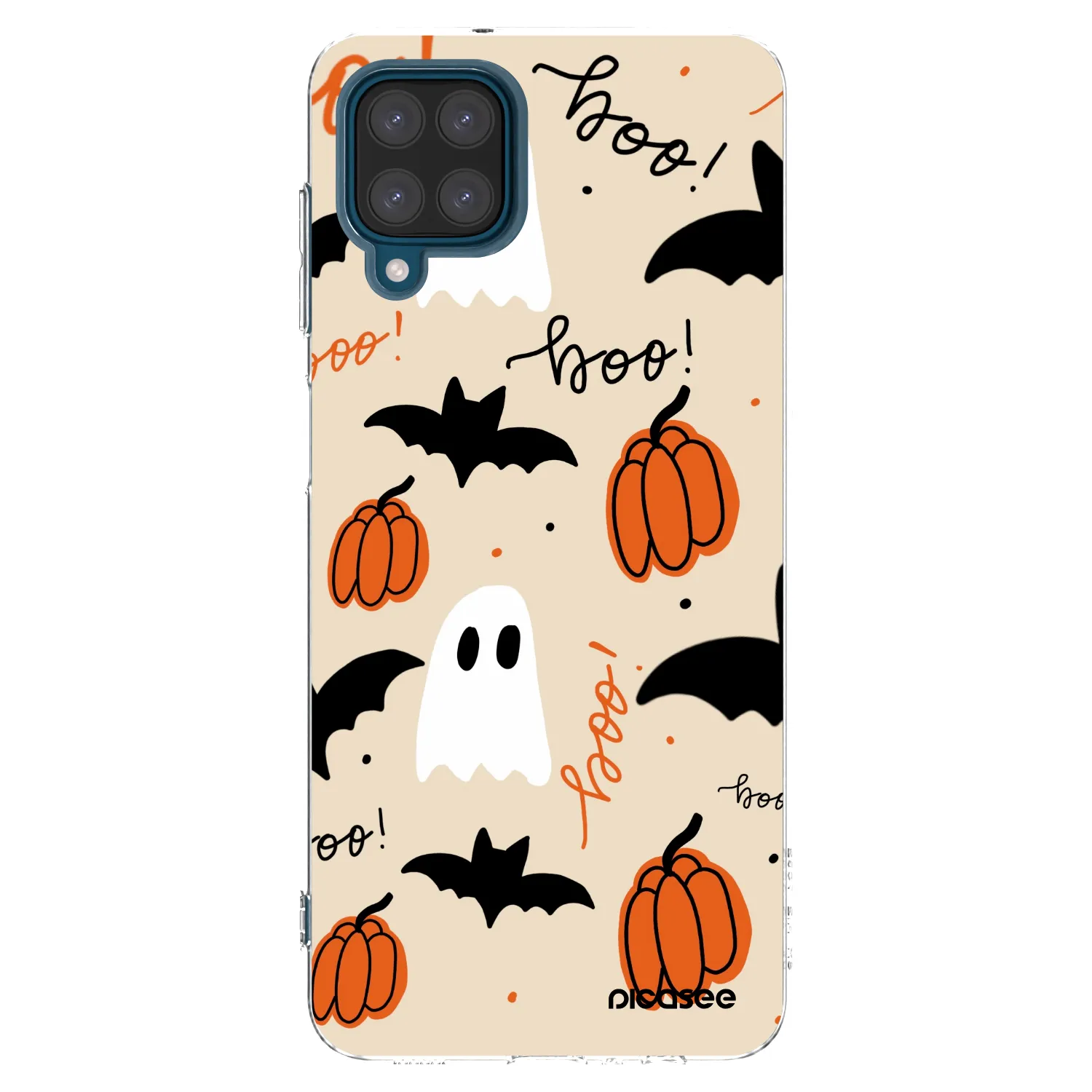 Picasee silikónový prehľadný obal pre Samsung Galaxy A12 A125F - Halloween 26