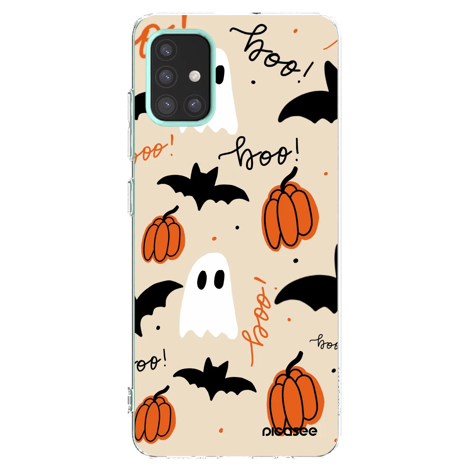Picasee silikónový prehľadný obal pre Samsung Galaxy M31s - Halloween 26