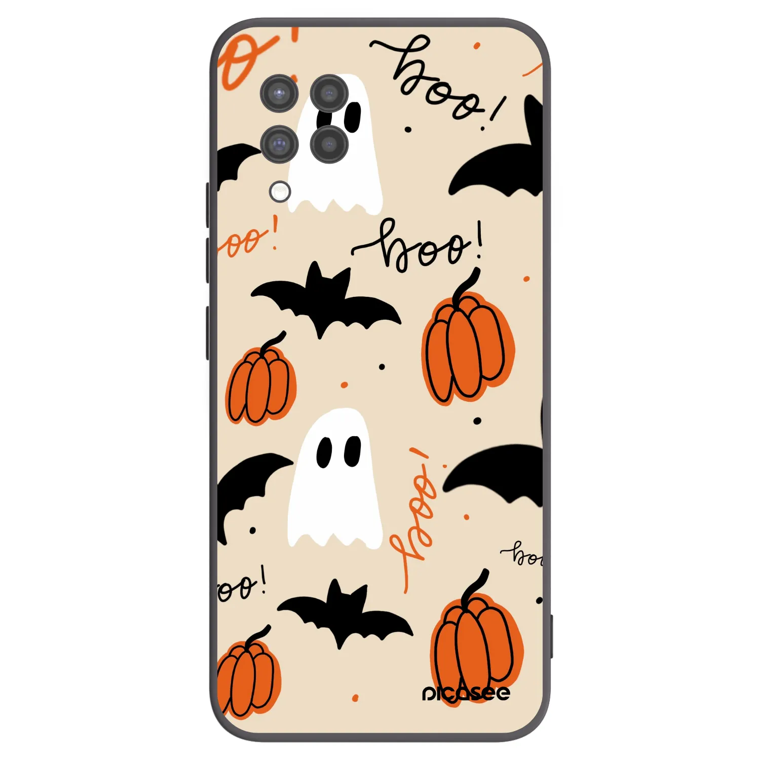 Picasee silikónový čierny obal pre Samsung Galaxy A42 A426B - Halloween 26