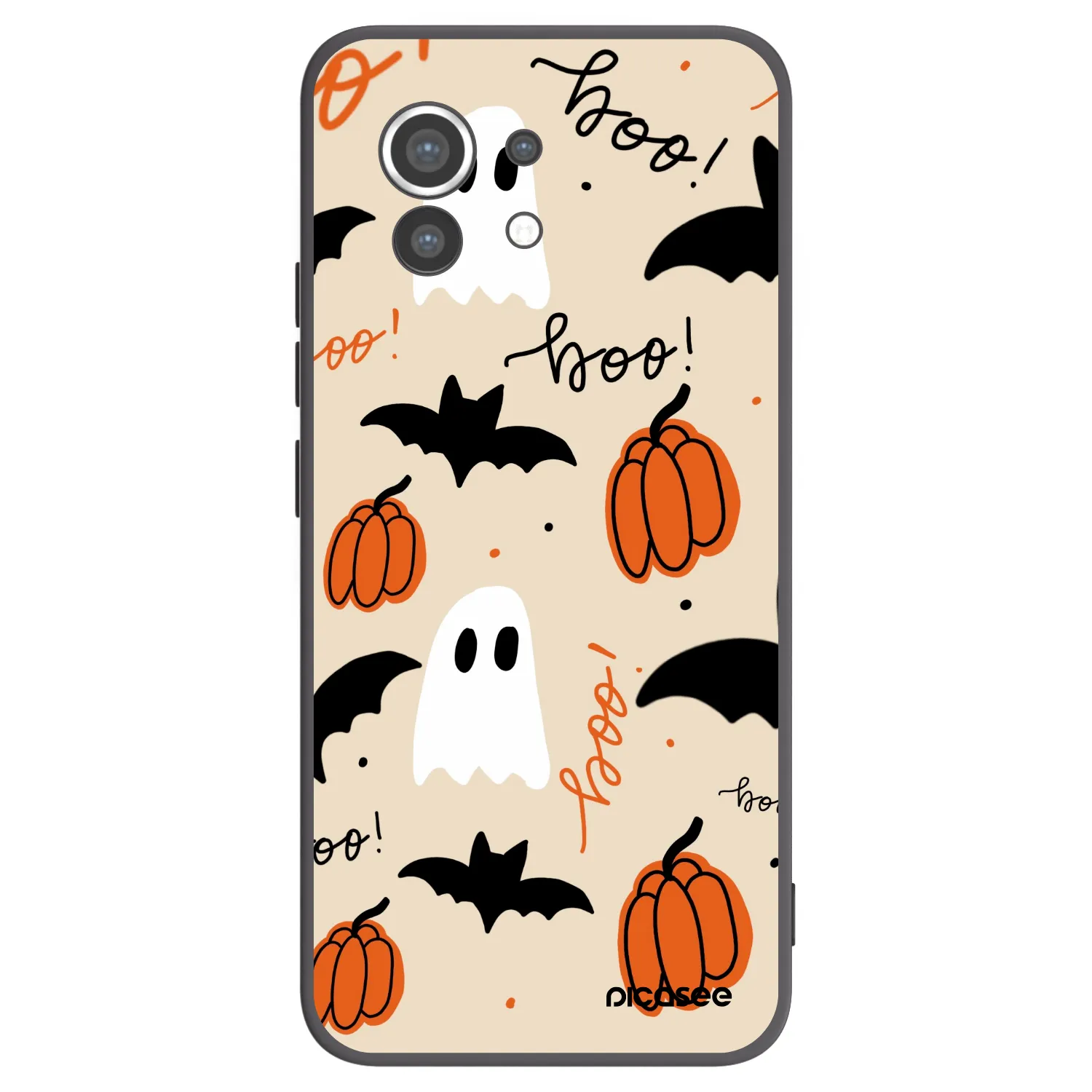 Picasee silikónový čierny obal pre Xiaomi Mi 11 - Halloween 26