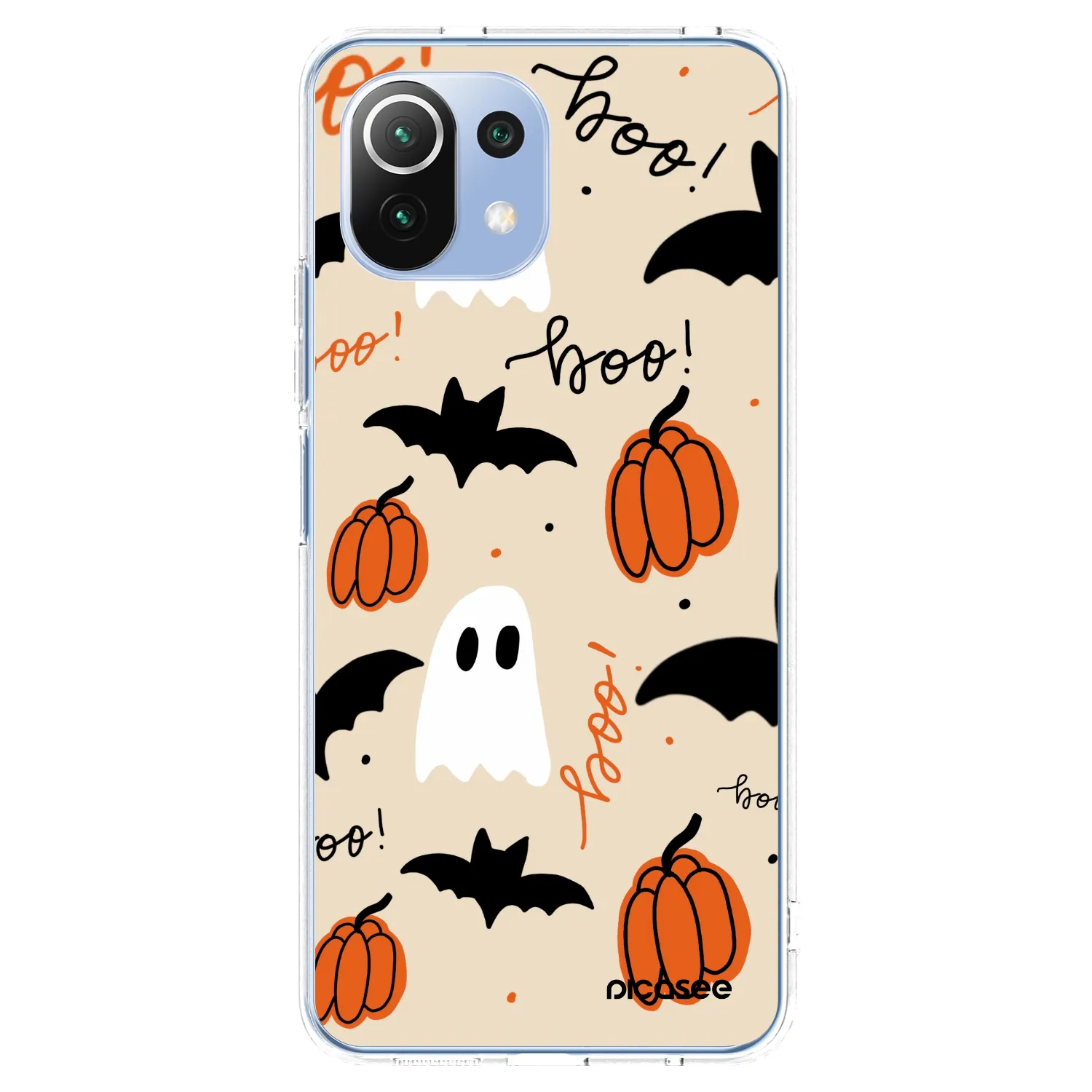 Picasee silikónový prehľadný obal pre Xiaomi Mi 11 Lite - Halloween 26