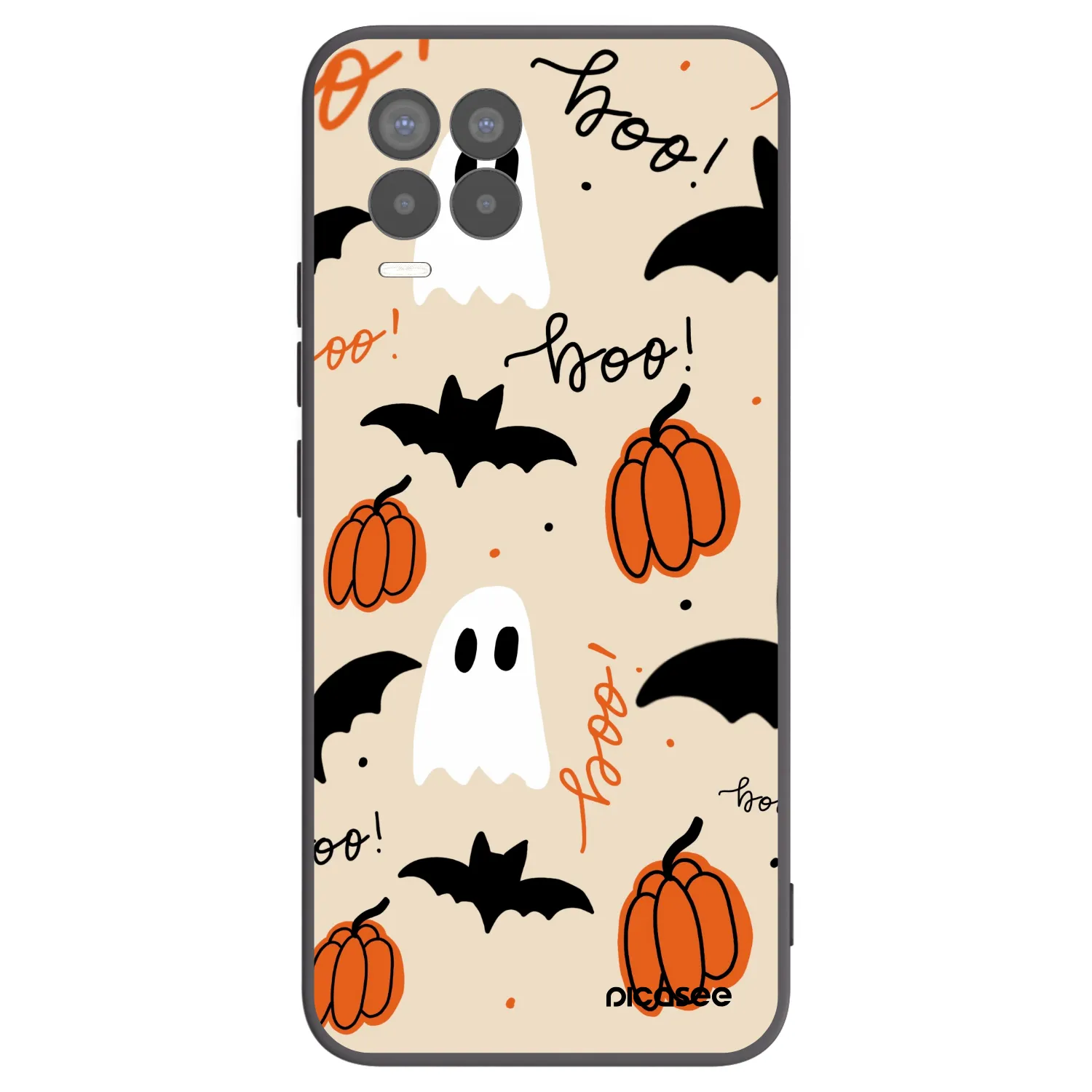 Picasee silikónový čierny obal pre Realme 8 Pro - Halloween 26