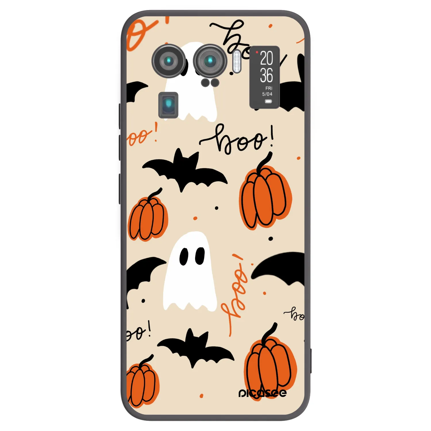 Picasee silikónový čierny obal pre Xiaomi Mi 11 Ultra - Halloween 26