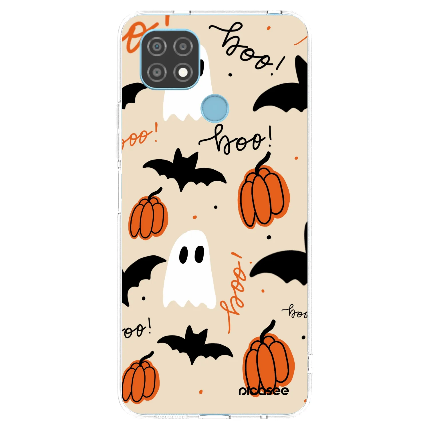 Picasee silikónový prehľadný obal pre Realme C21 - Halloween 26