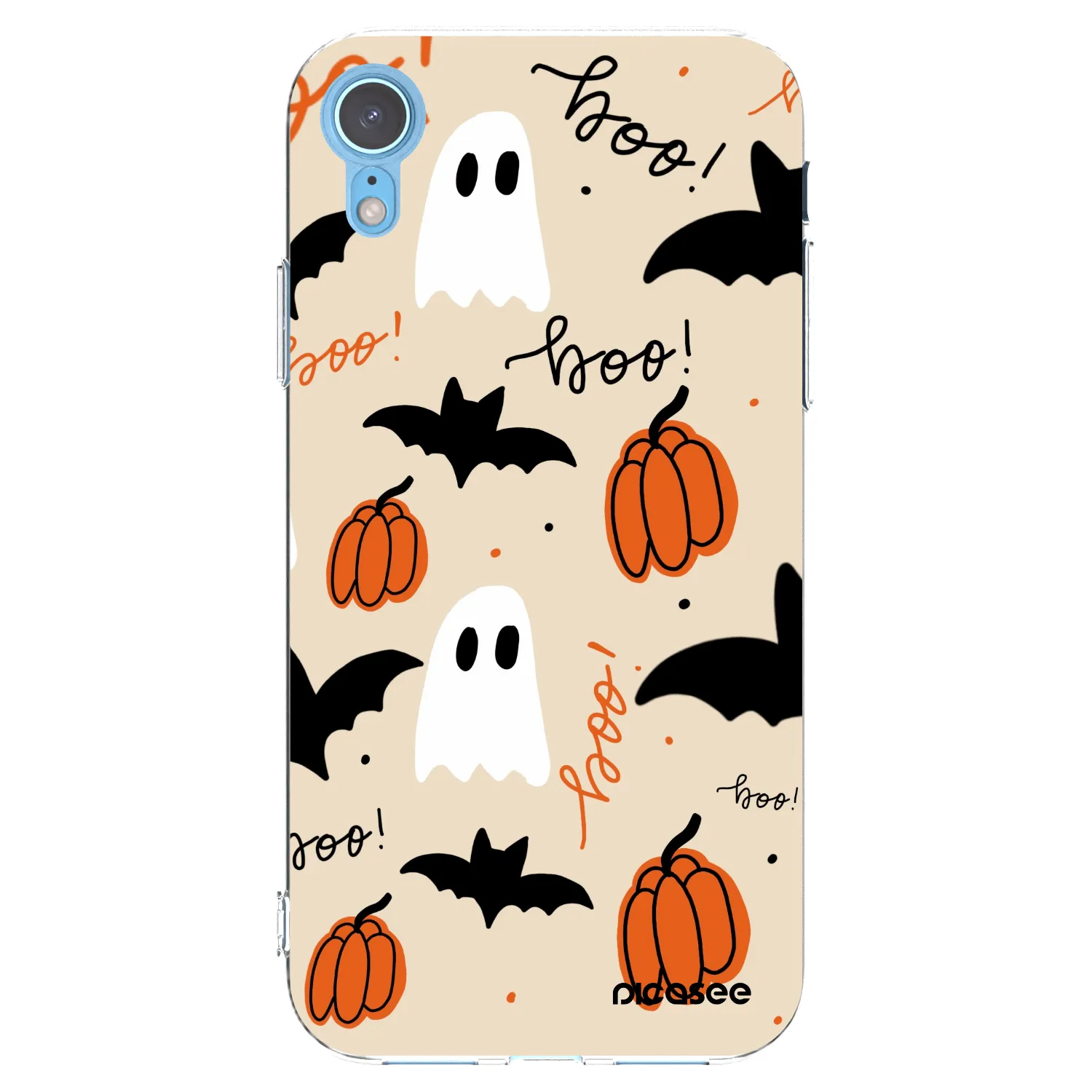 Picasee silikónový prehľadný obal pre Apple iPhone XR - Halloween 26