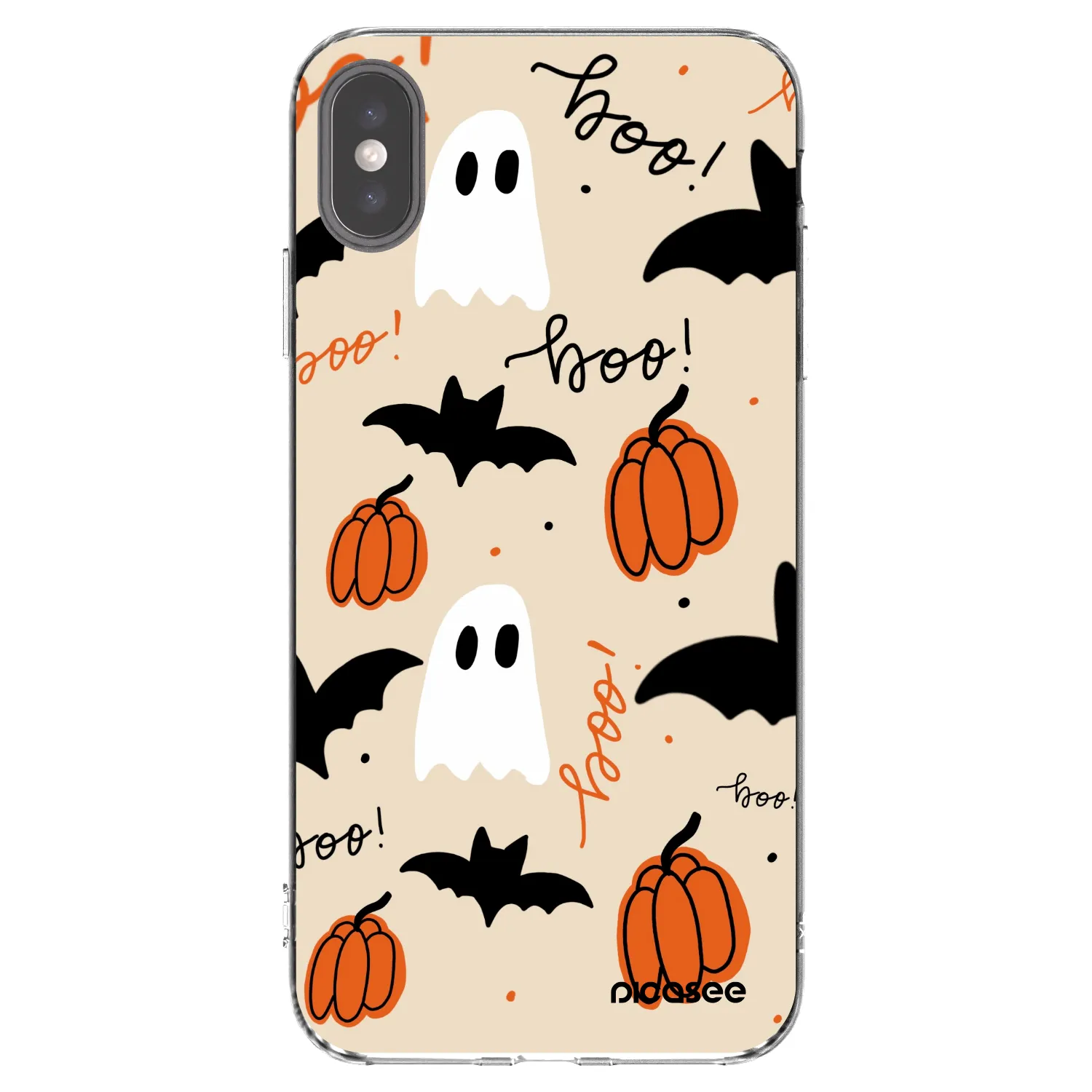 Picasee silikónový prehľadný obal pre Apple iPhone XS Max - Halloween 26