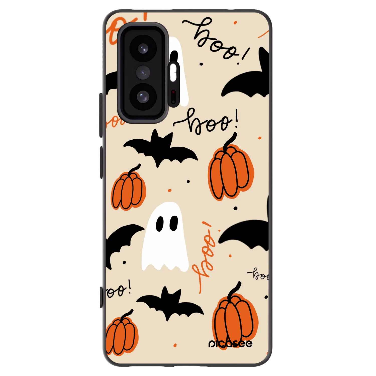 Picasee silikónový čierny obal pre Xiaomi 11T Pro - Halloween 26