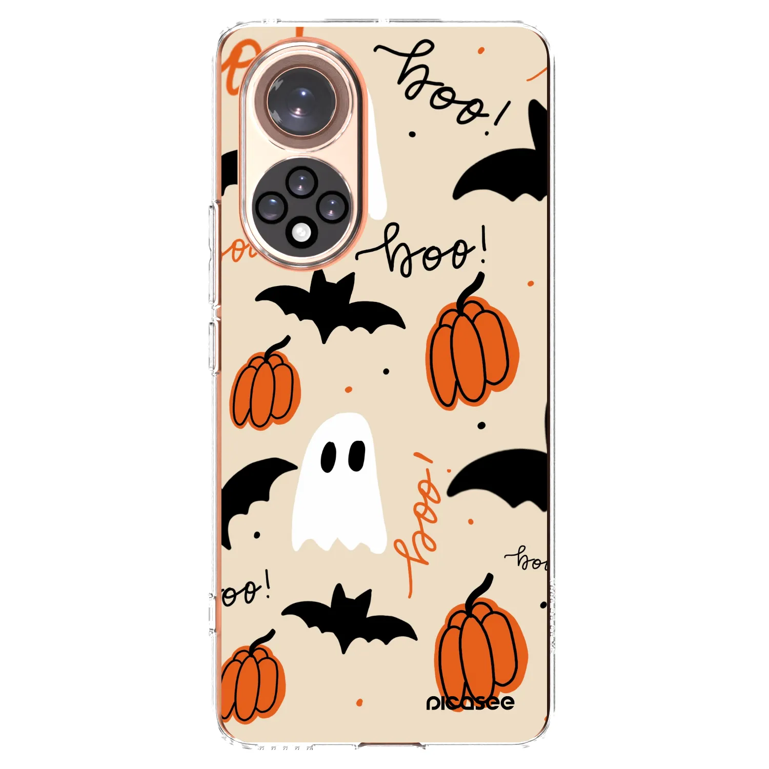 Picasee silikónový prehľadný obal pre Honor 50 5G - Halloween 26