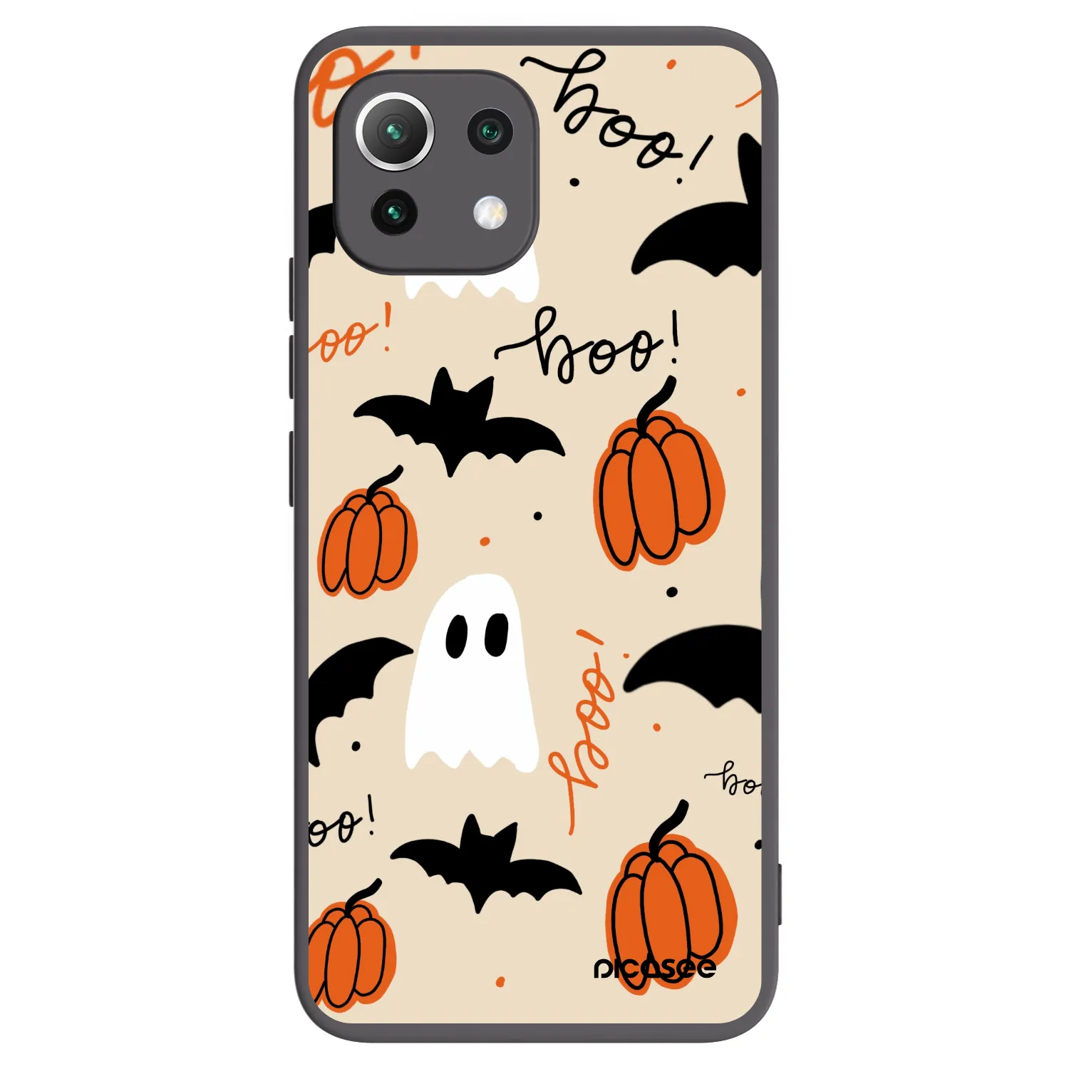 Picasee silikónový čierny obal pre Xiaomi 11 Lite 5G NE - Halloween 26