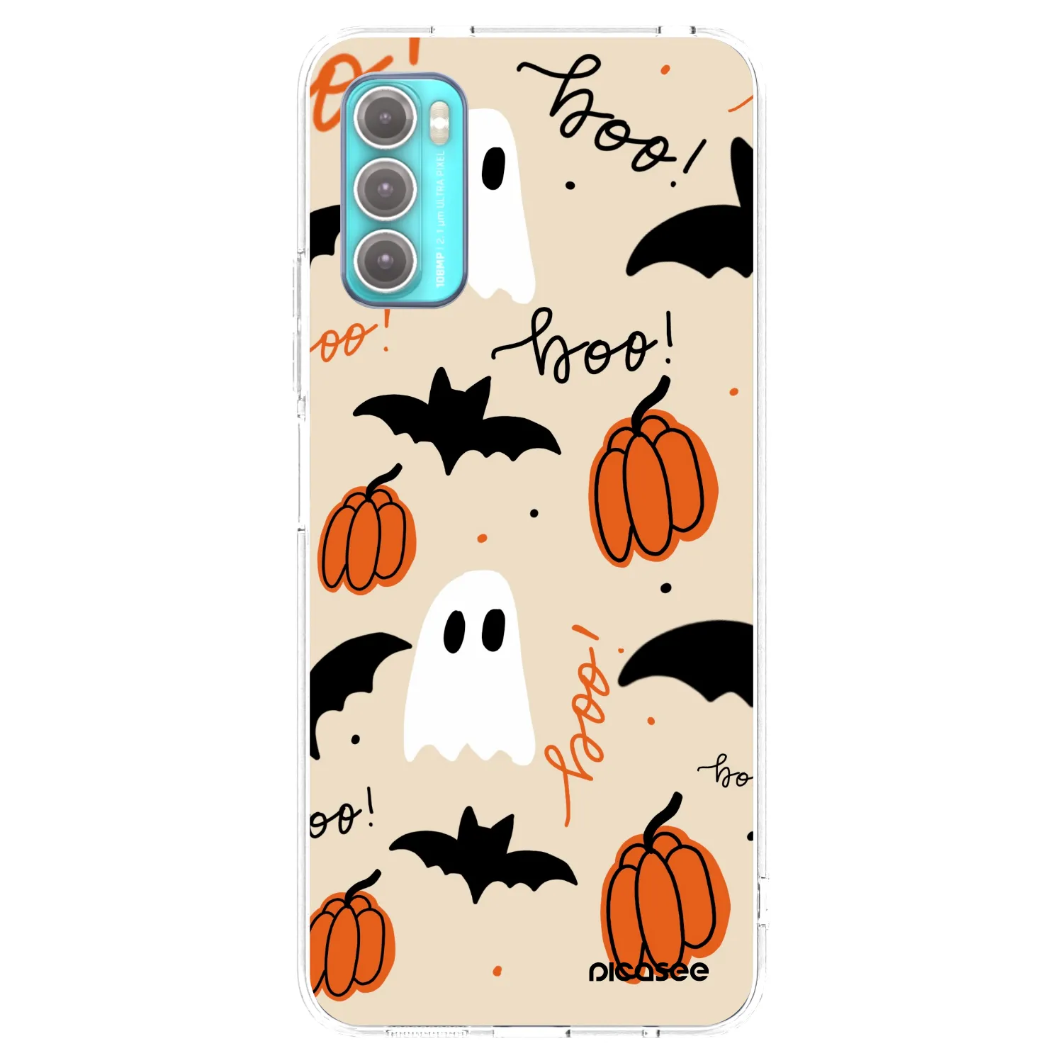 Picasee silikónový prehľadný obal pre Motorola Moto G60 - Halloween 26