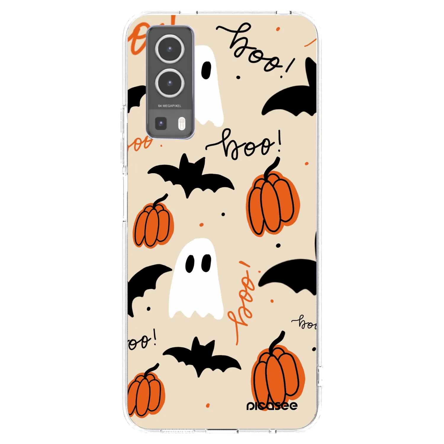 Picasee silikónový prehľadný obal pre Vivo Y72 5G - Halloween 26