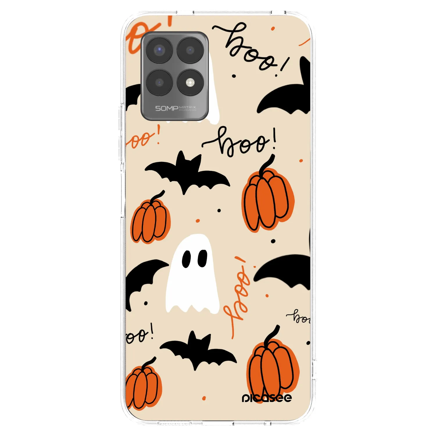 Picasee silikónový prehľadný obal pre Realme 8i - Halloween 26