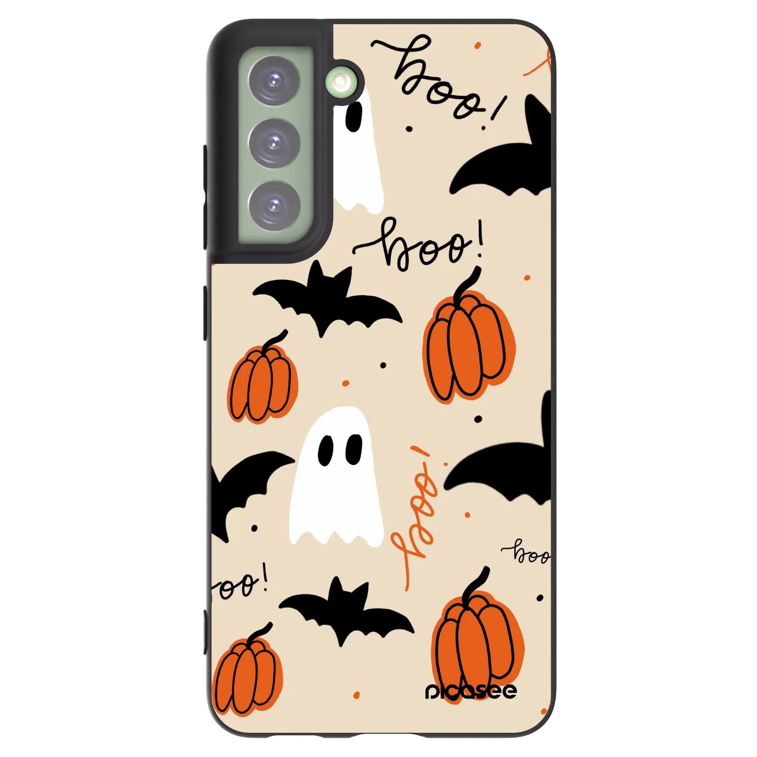 Picasee silikónový čierny obal pre Samsung Galaxy S21 FE 5G - Halloween 26