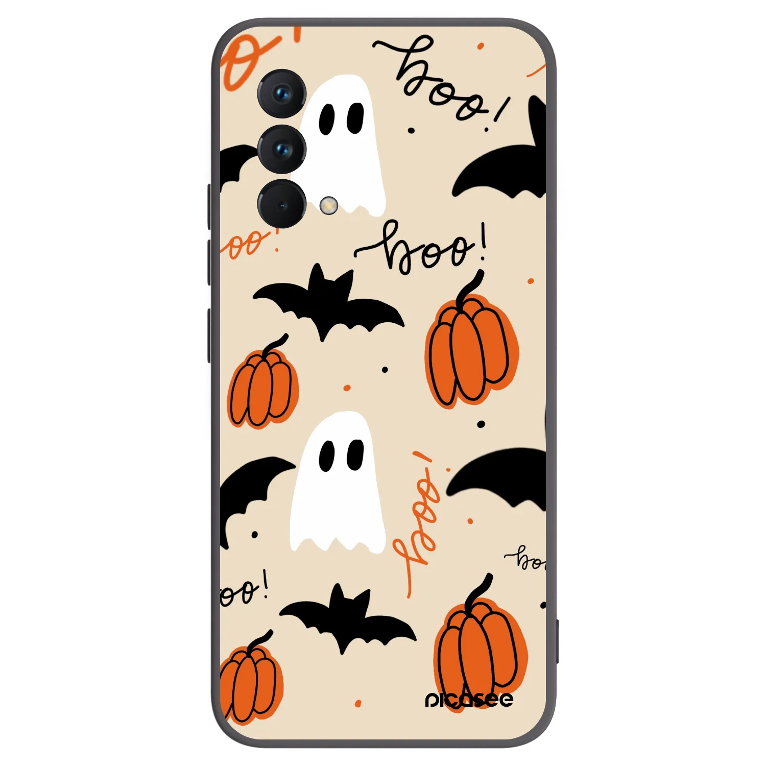 Picasee silikónový čierny obal pre Realme GT Master Edition 5G - Halloween 26