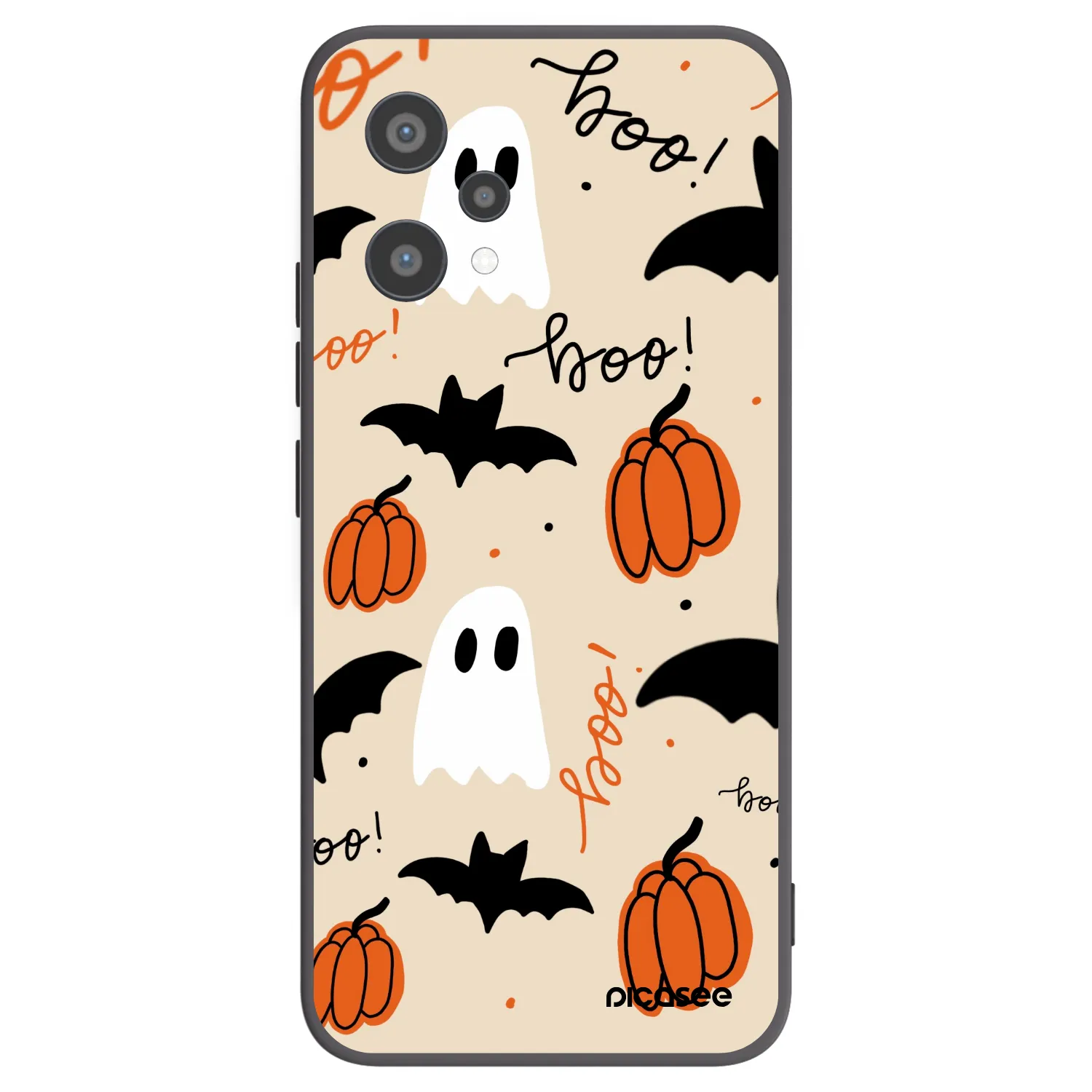 Picasee silikónový čierny obal pre Realme 9 Pro 5G - Halloween 26