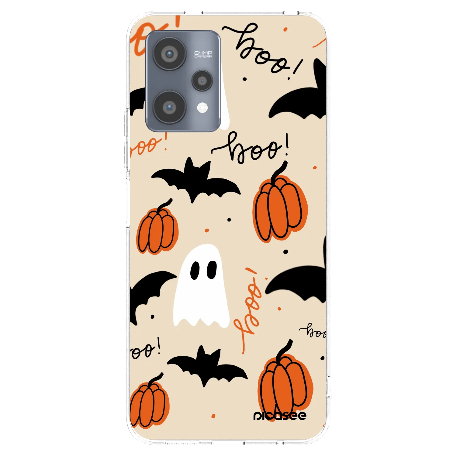 Picasee silikónový prehľadný obal pre Realme 9 Pro 5G - Halloween 26