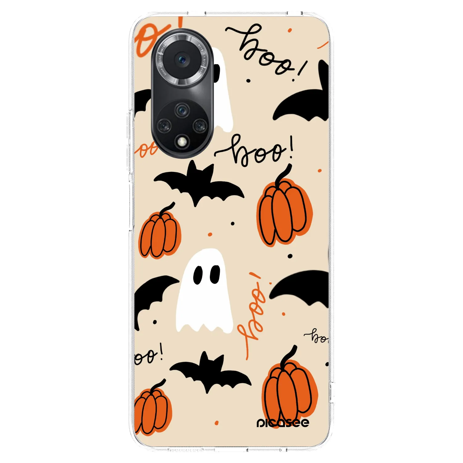 Picasee silikónový prehľadný obal pre Huawei Nova 9 SE - Halloween 26