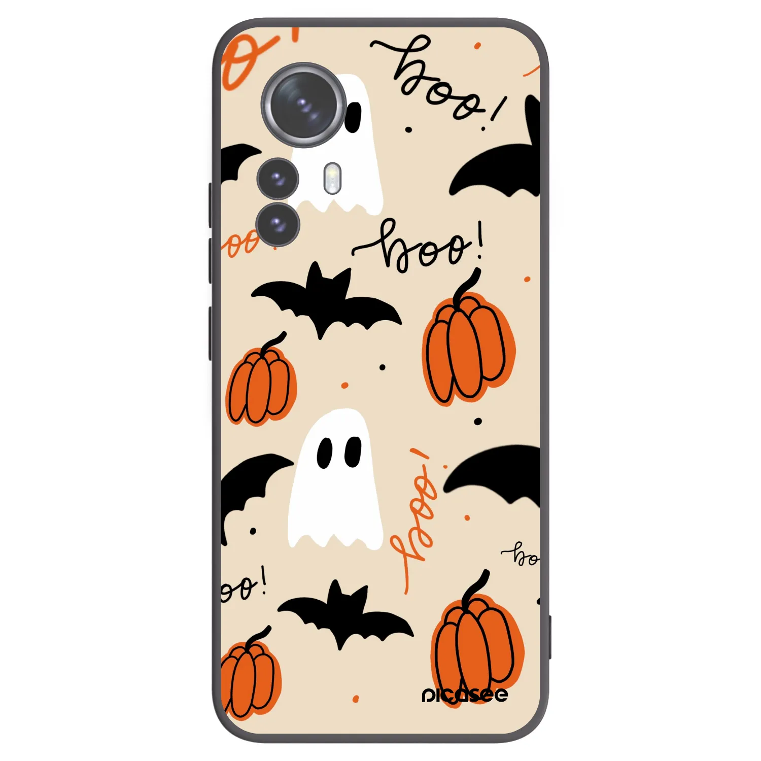 Picasee silikónový čierny obal pre Xiaomi 12 Pro - Halloween 26