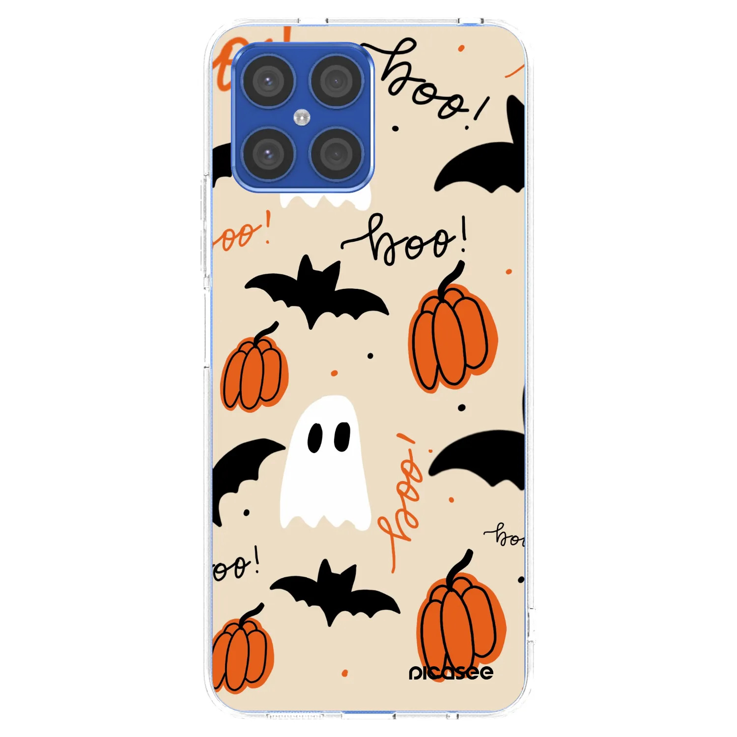 Picasee silikónový prehľadný obal pre Honor X8 4G - Halloween 26