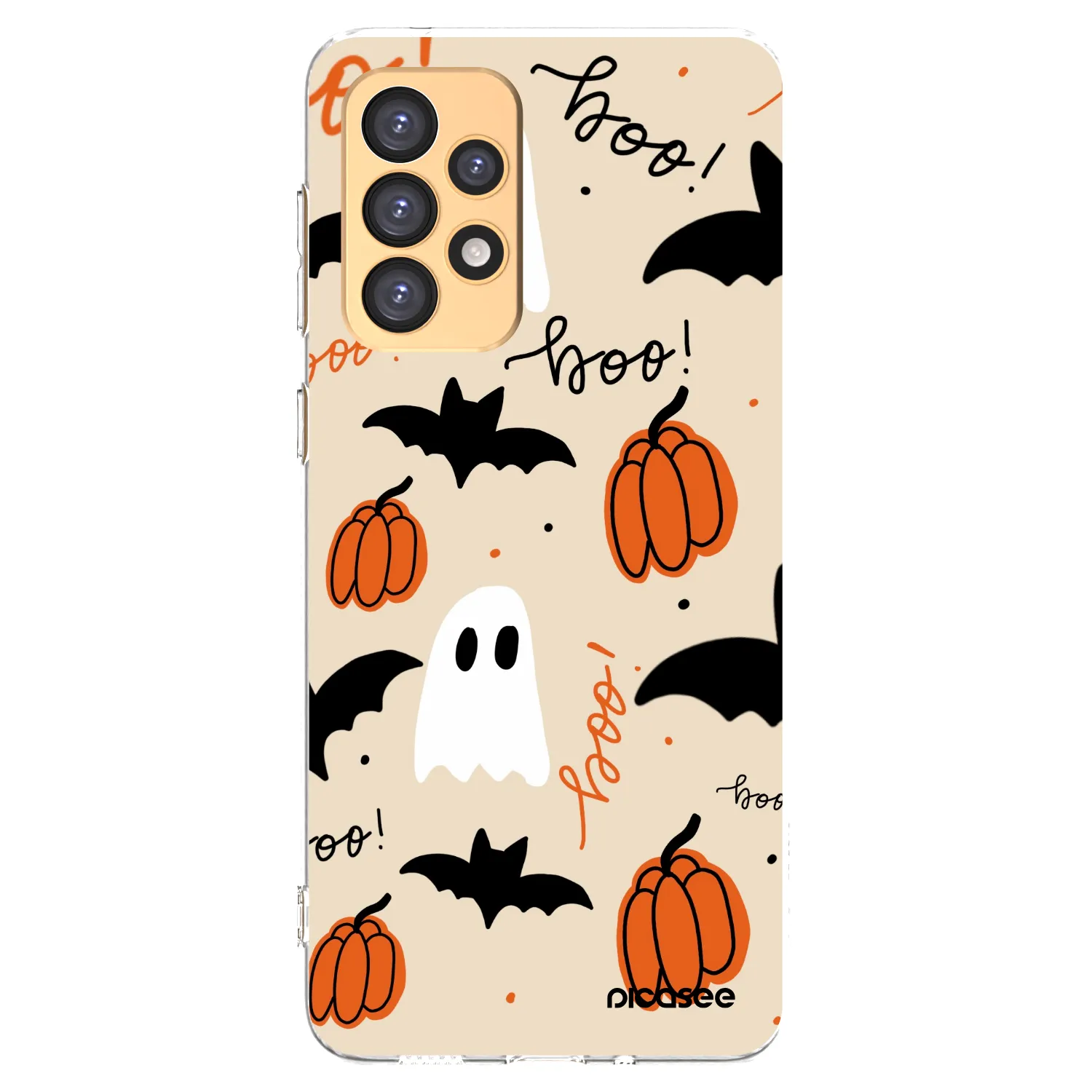 Picasee silikónový prehľadný obal pre Samsung Galaxy A33 5G A336 - Halloween 26