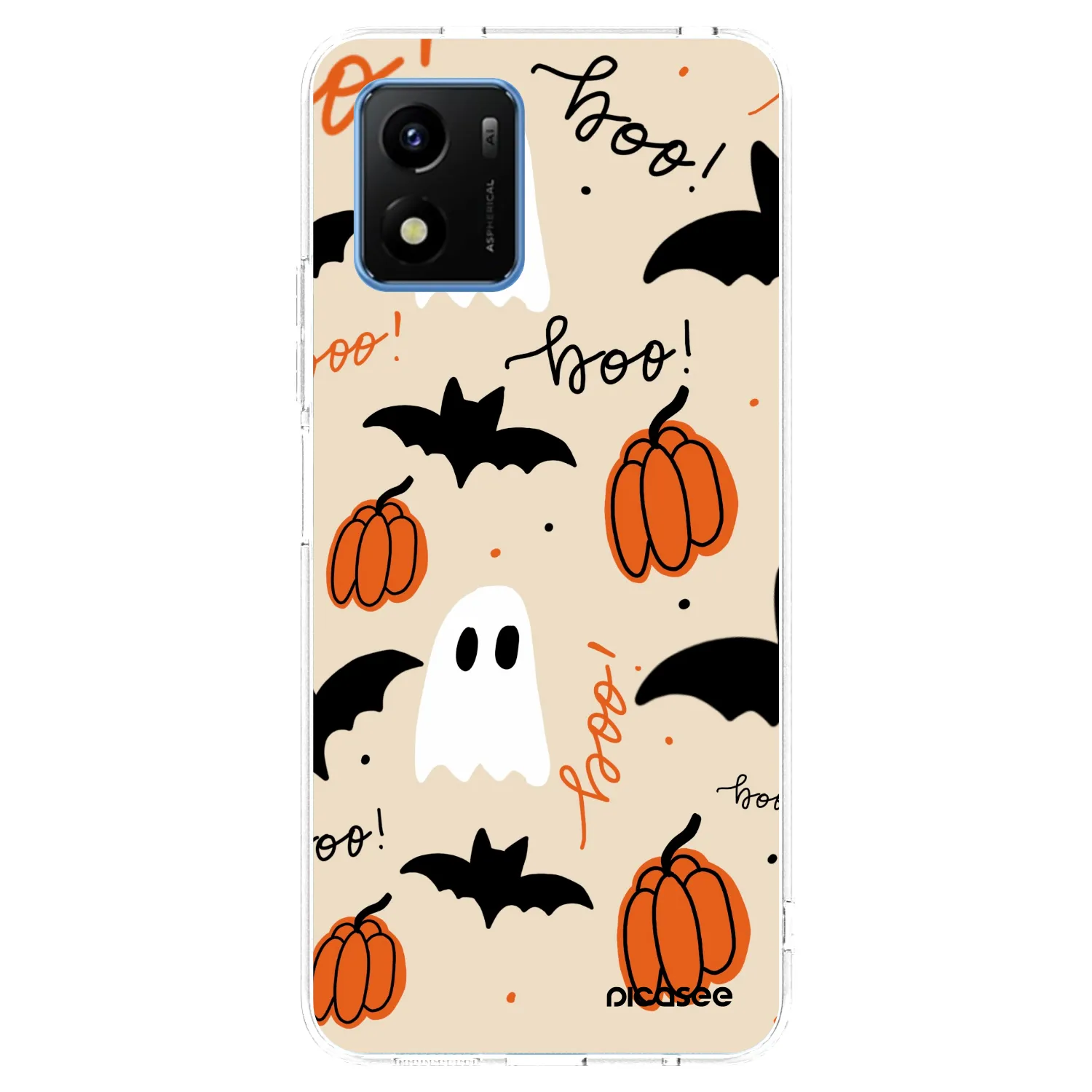 Picasee silikónový prehľadný obal pre Vivo Y01 - Halloween 26