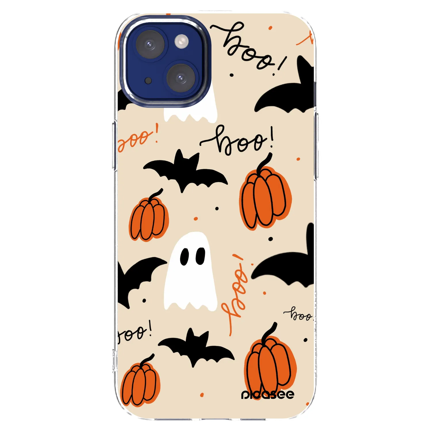 Picasee silikónový prehľadný obal pre Apple iPhone 14 Plus - Halloween 26