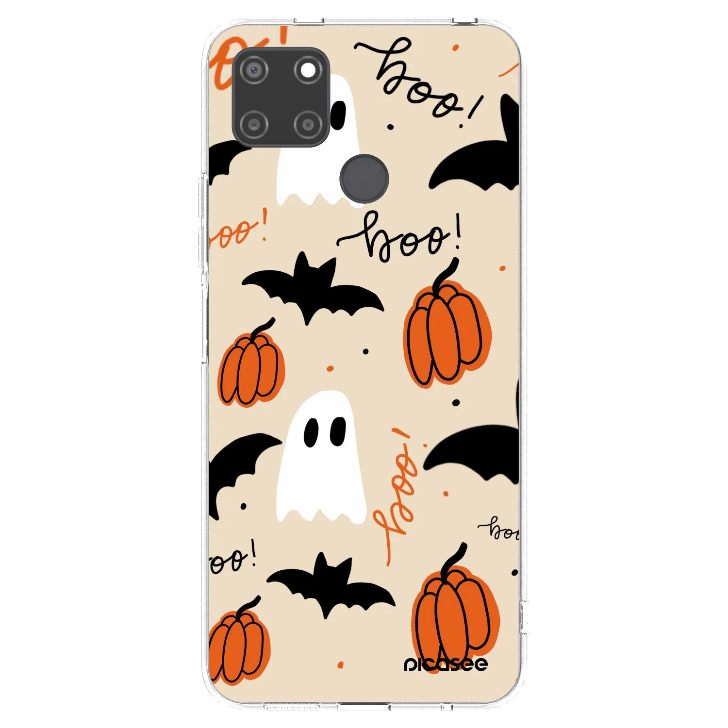 Picasee silikónový prehľadný obal pre Realme C21Y - Halloween 26