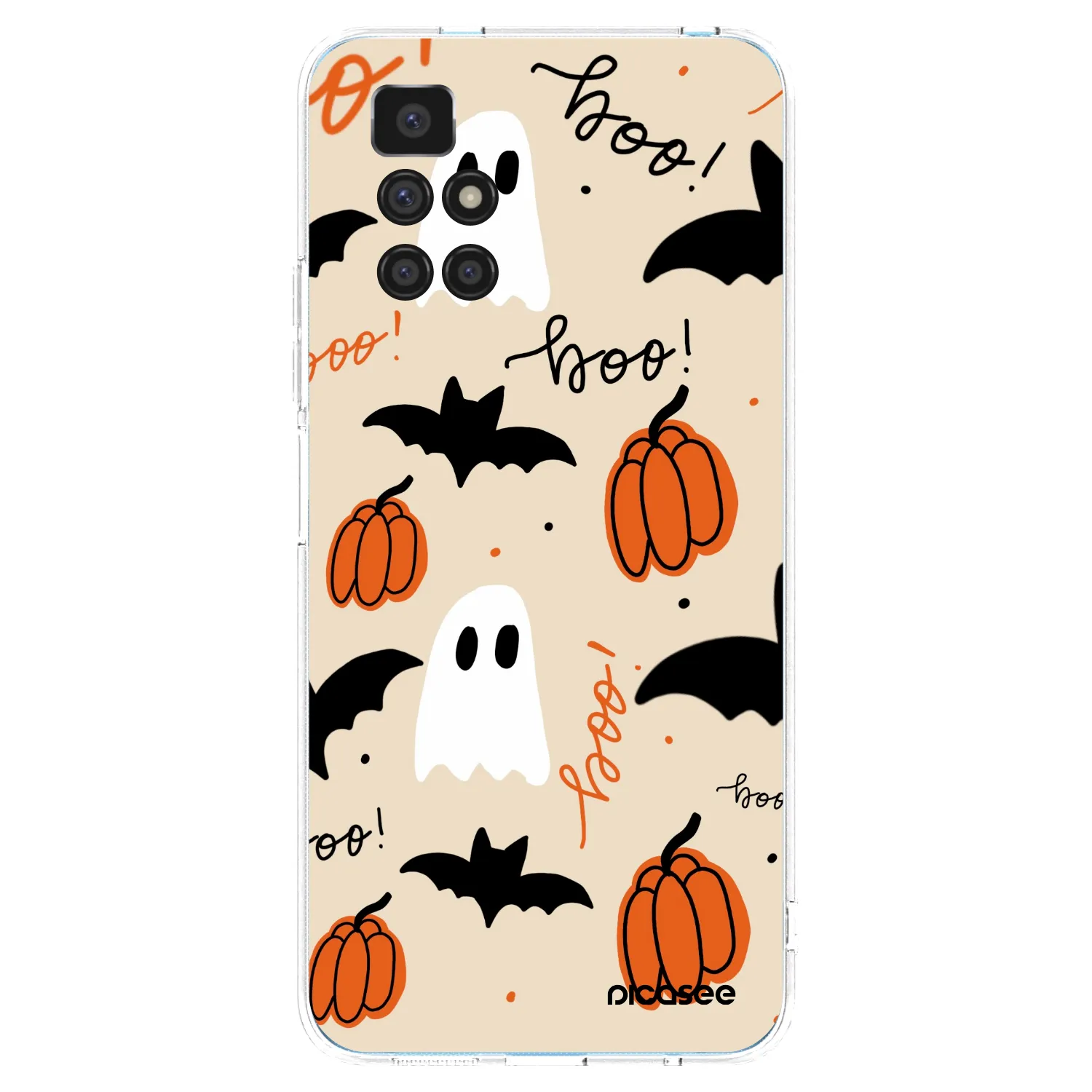Picasee silikónový prehľadný obal pre Xiaomi Redmi 10 (2022) - Halloween 26