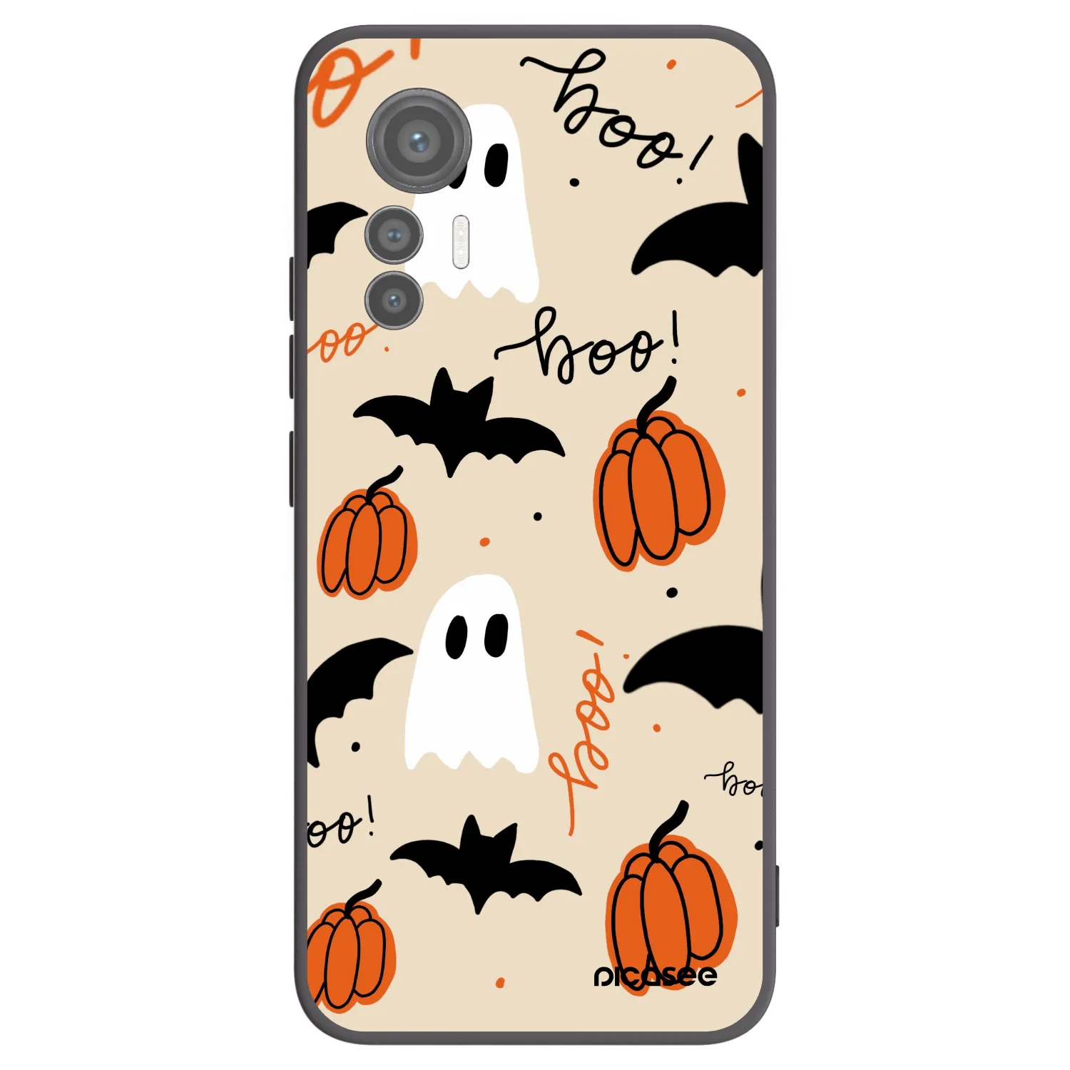 Picasee silikónový čierny obal pre Xiaomi 12 Lite - Halloween 26