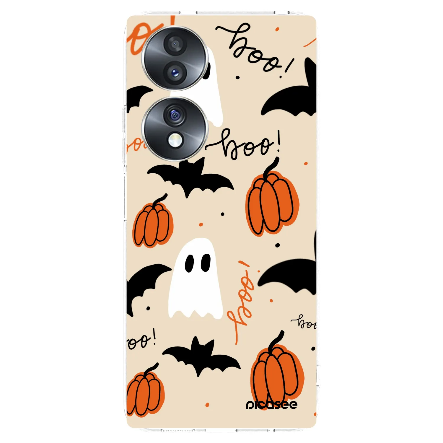 Picasee silikónový prehľadný obal pre Honor 70 - Halloween 26