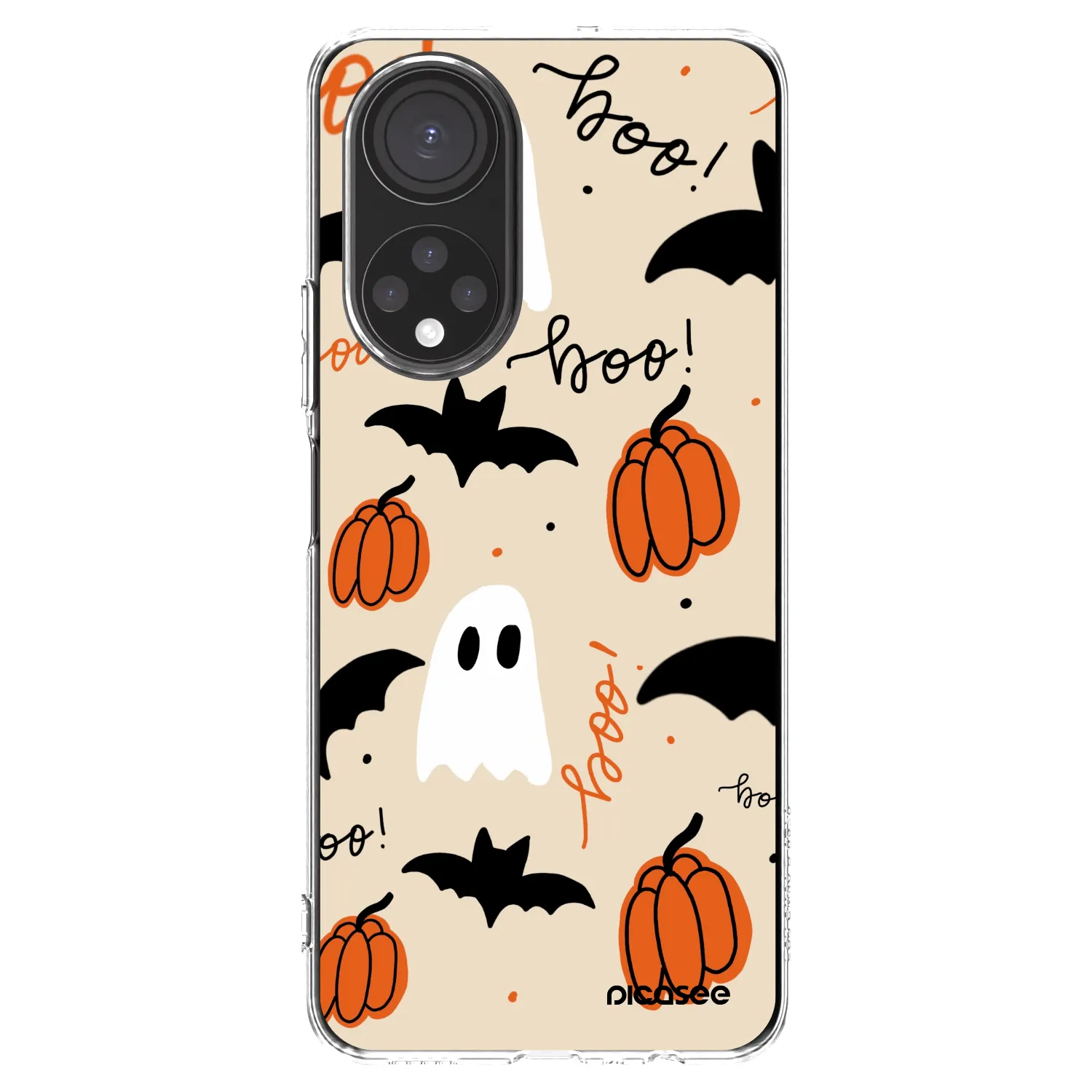 Picasee silikónový prehľadný obal pre Honor X7 - Halloween 26