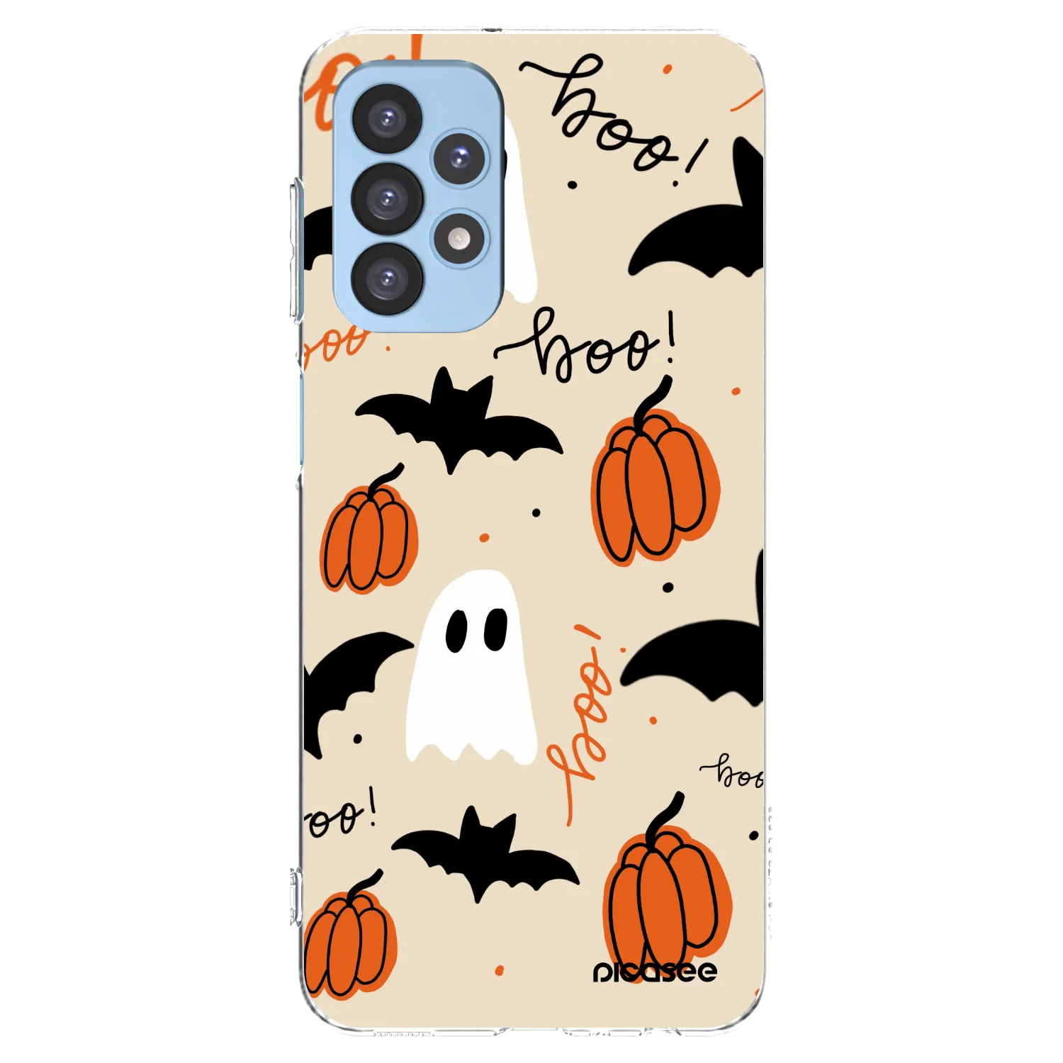 Picasee silikónový prehľadný obal pre Samsung Galaxy A23 A235F 4G - Halloween 26