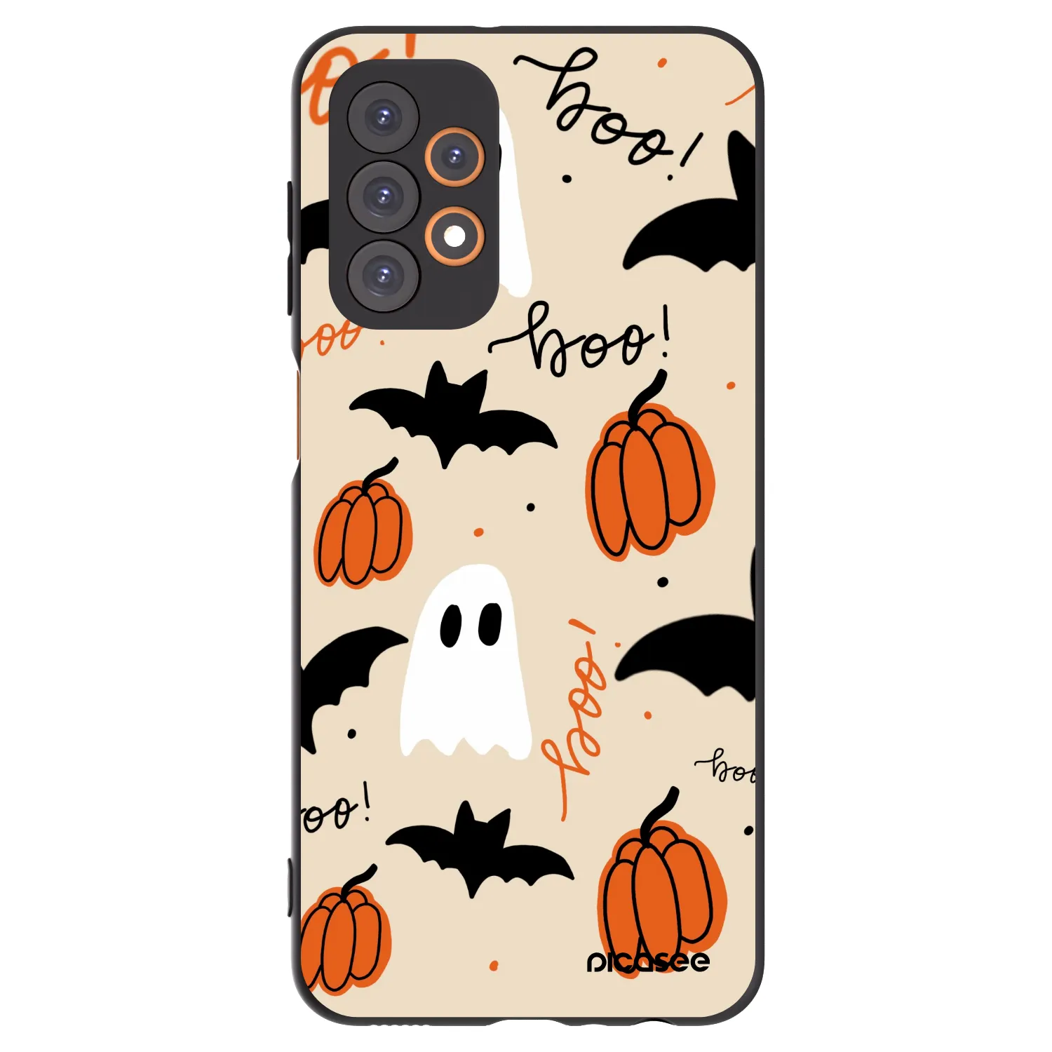 Picasee silikónový čierny obal pre Samsung Galaxy A23 A236B 5G - Halloween 26