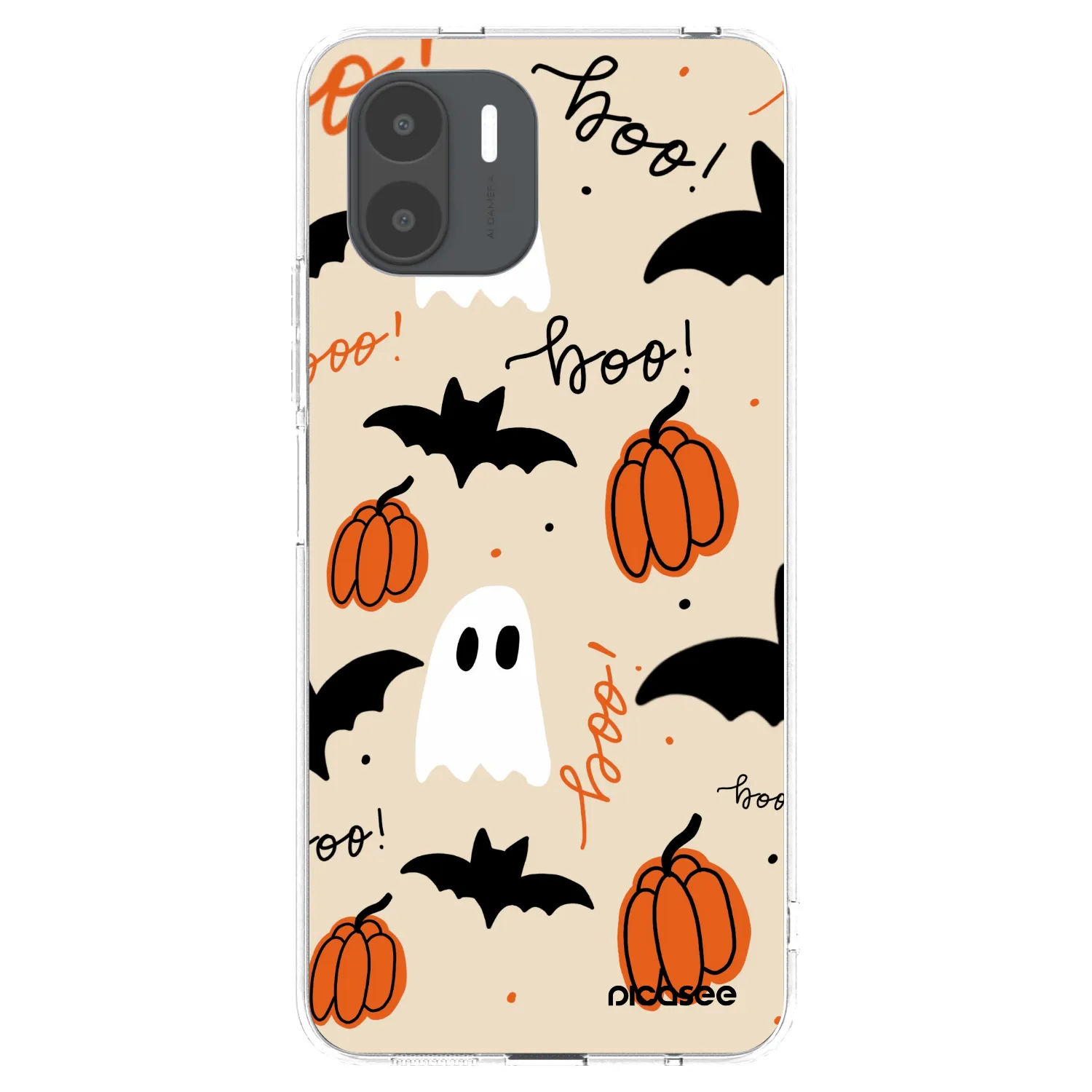 Picasee silikónový prehľadný obal pre Xiaomi Redmi A1 - Halloween 26
