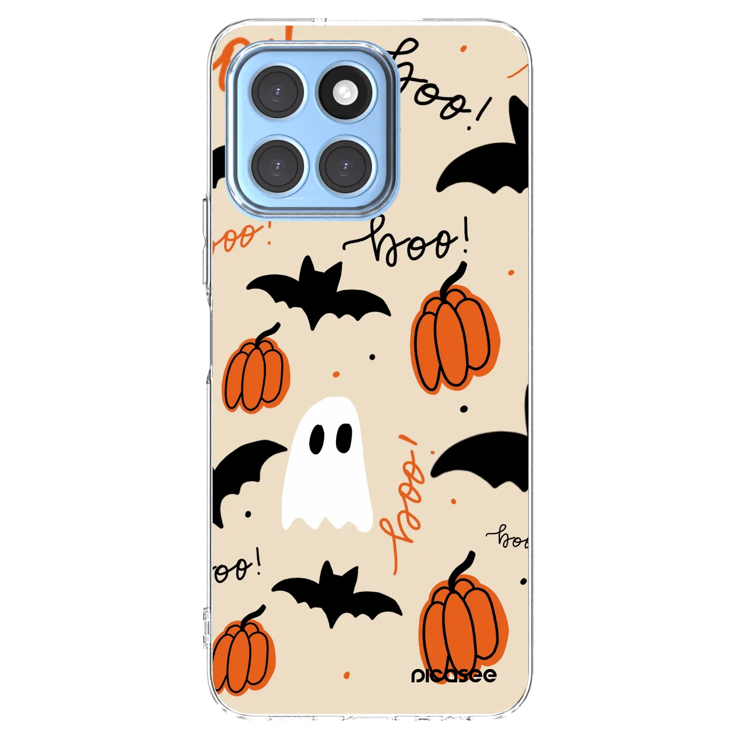 Picasee silikónový prehľadný obal pre Honor X6 - Halloween 26