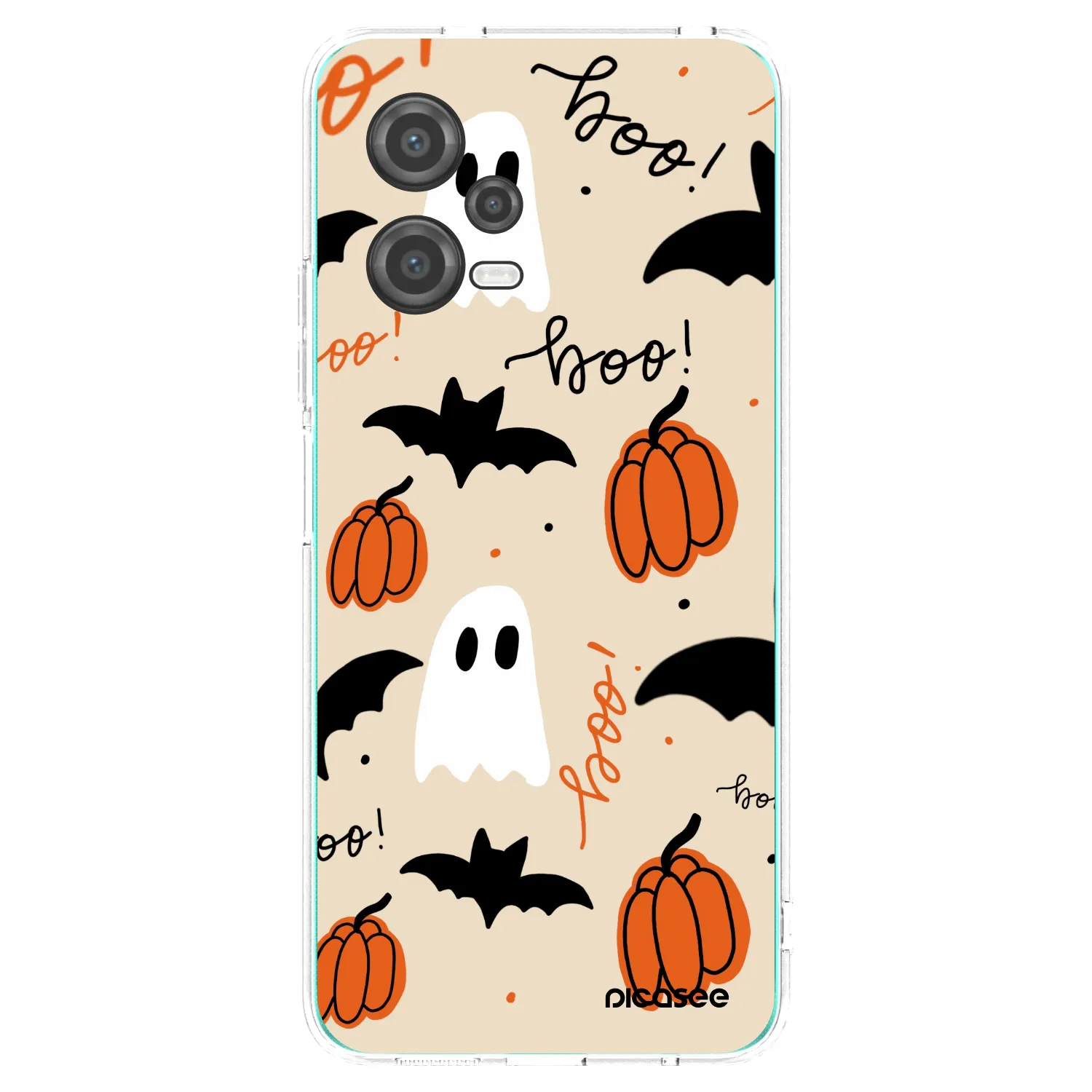 Picasee silikónový prehľadný obal pre Xiaomi Poco X5 - Halloween 26