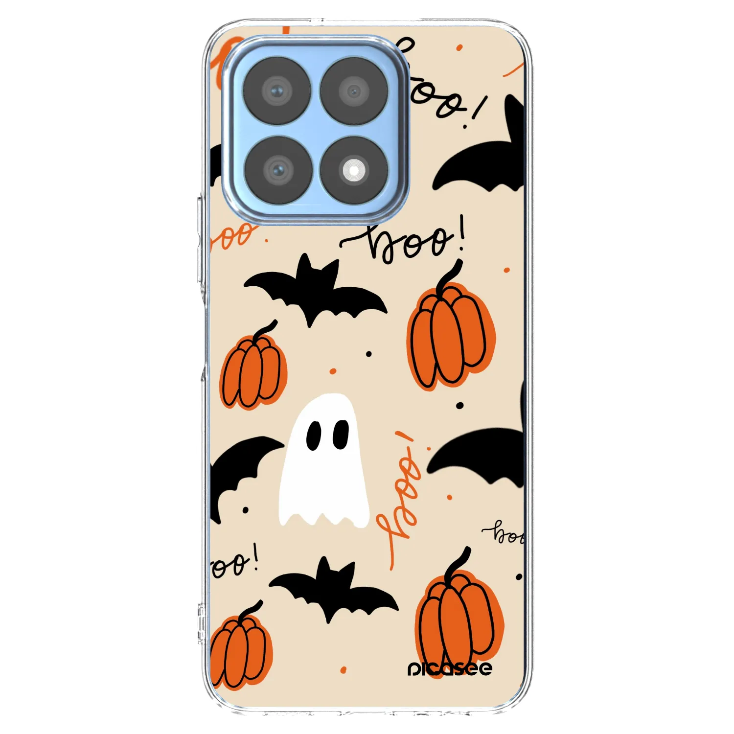 Picasee silikónový prehľadný obal pre Honor X8a - Halloween 26