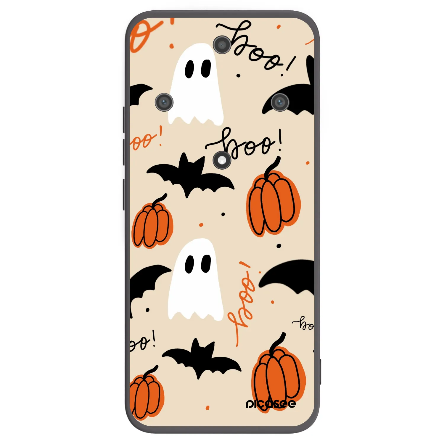 Picasee silikónový čierny obal pre Honor Magic5 Lite 5G - Halloween 26