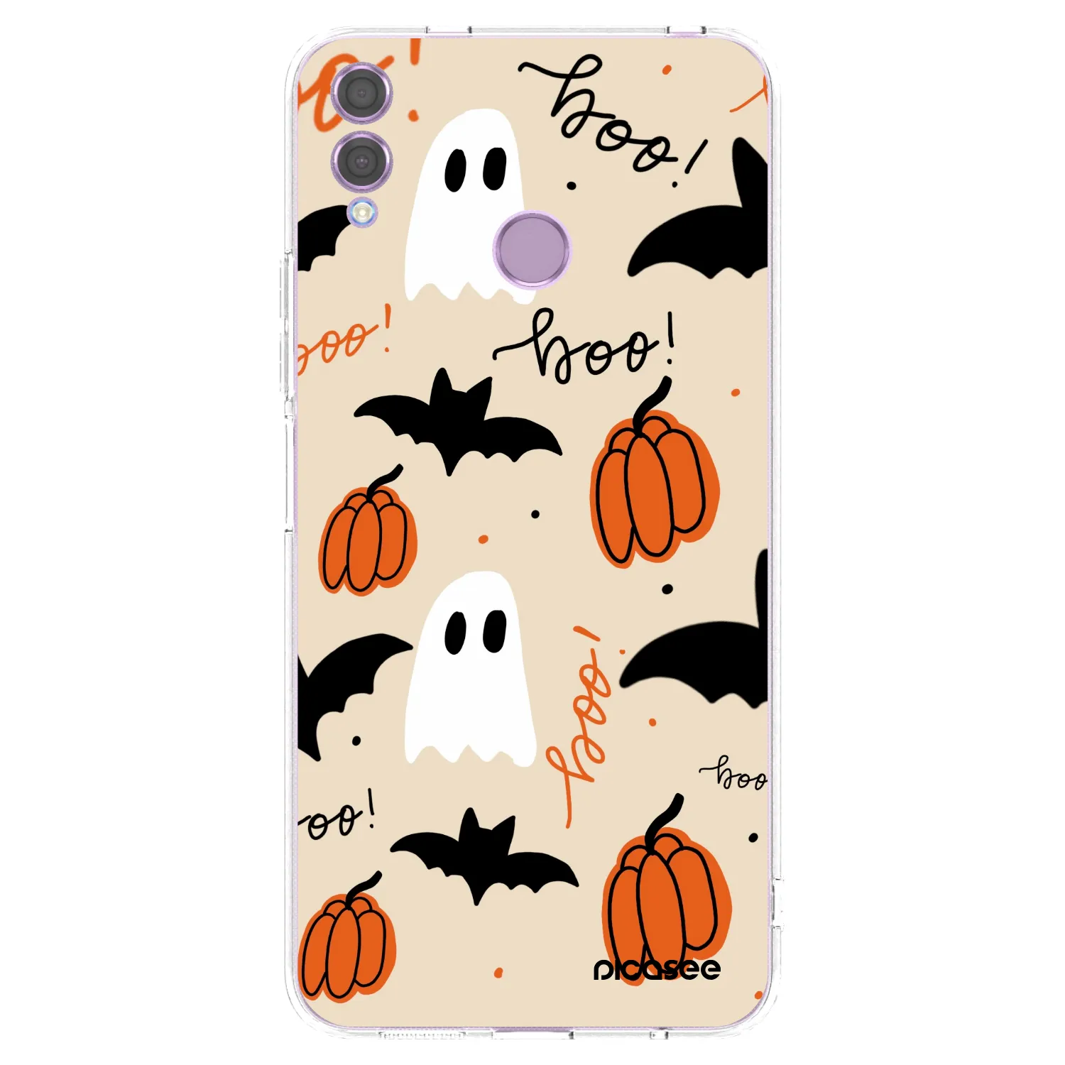 Picasee silikónový prehľadný obal pre Honor 8X - Halloween 26