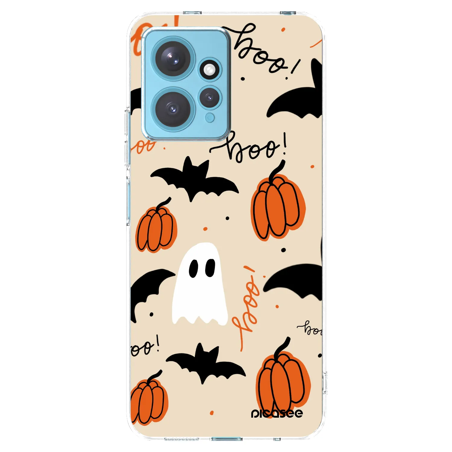 Picasee silikónový prehľadný obal pre Xiaomi Redmi Note 12 4G - Halloween 26