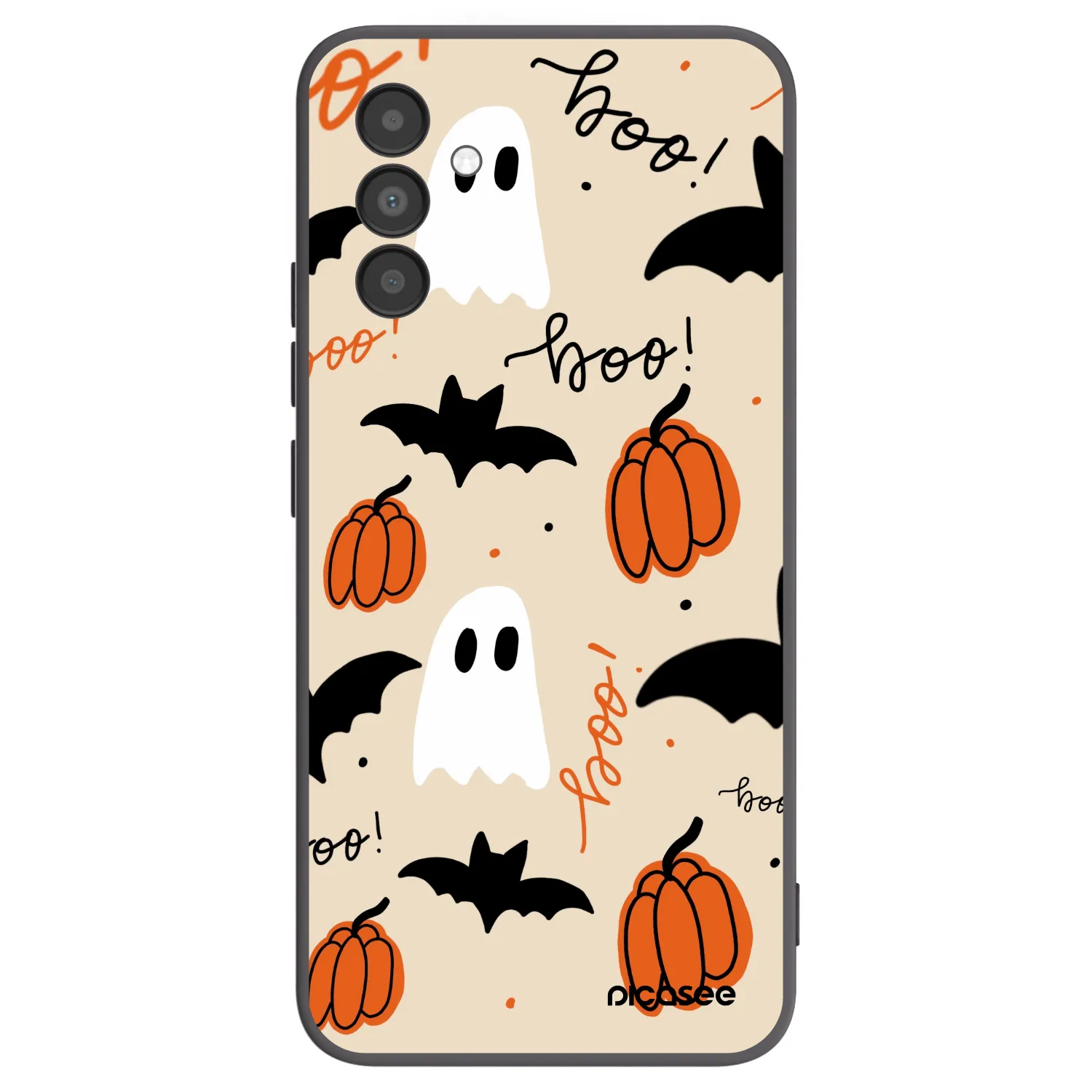 Picasee silikónový čierny obal pre Samsung Galaxy A04s A047F - Halloween 26