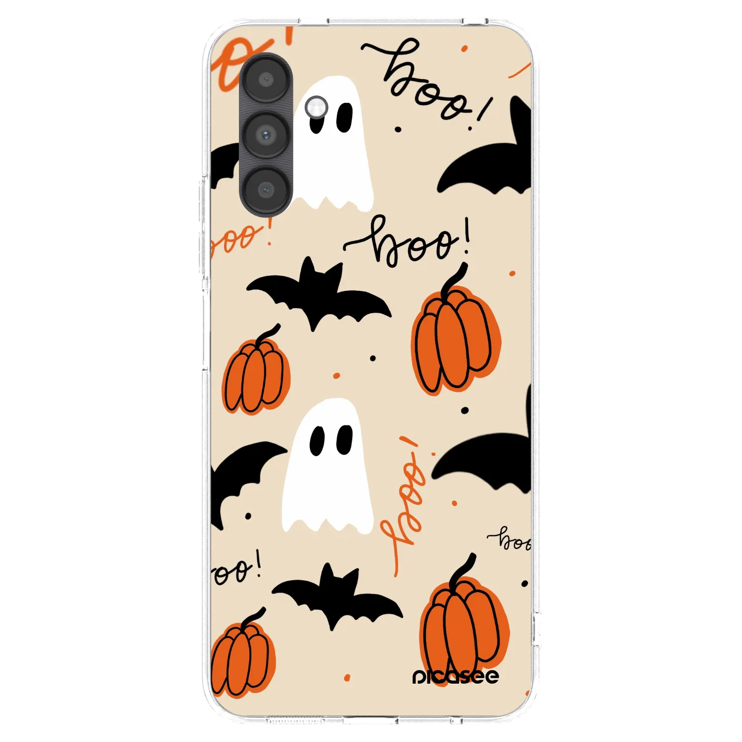 Picasee silikónový prehľadný obal pre Samsung Galaxy A04s A047F - Halloween 26